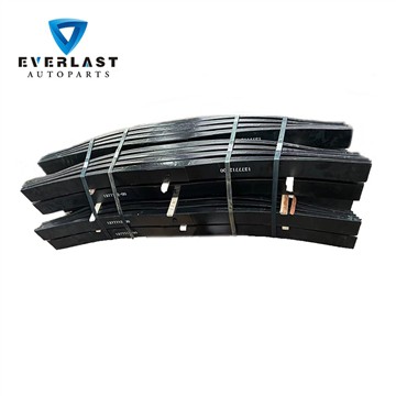 Where is the car leaf spring located